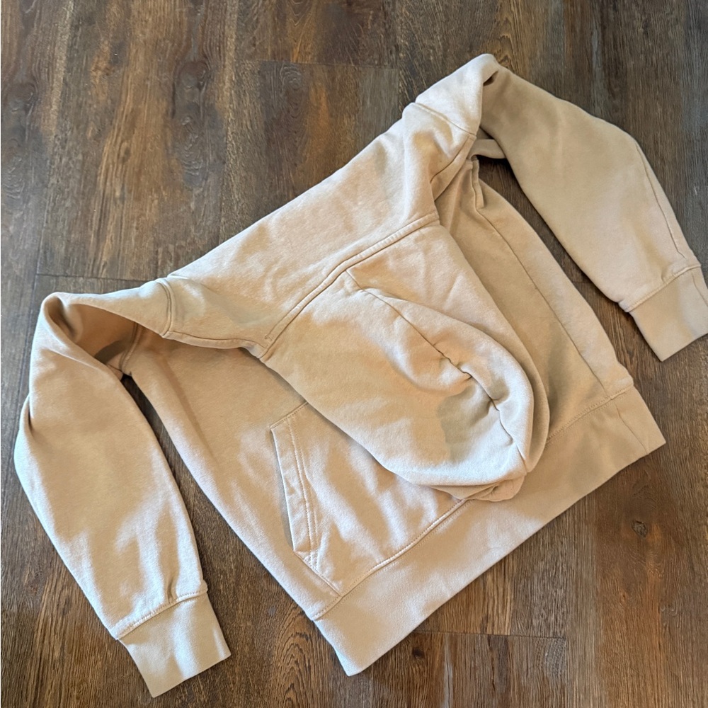 Neutral Tan Youth Jordan Hoodie - Picture 4 of 5